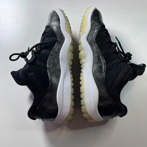 Nike Air Jordan 11 Retro Kids Low Baron Black